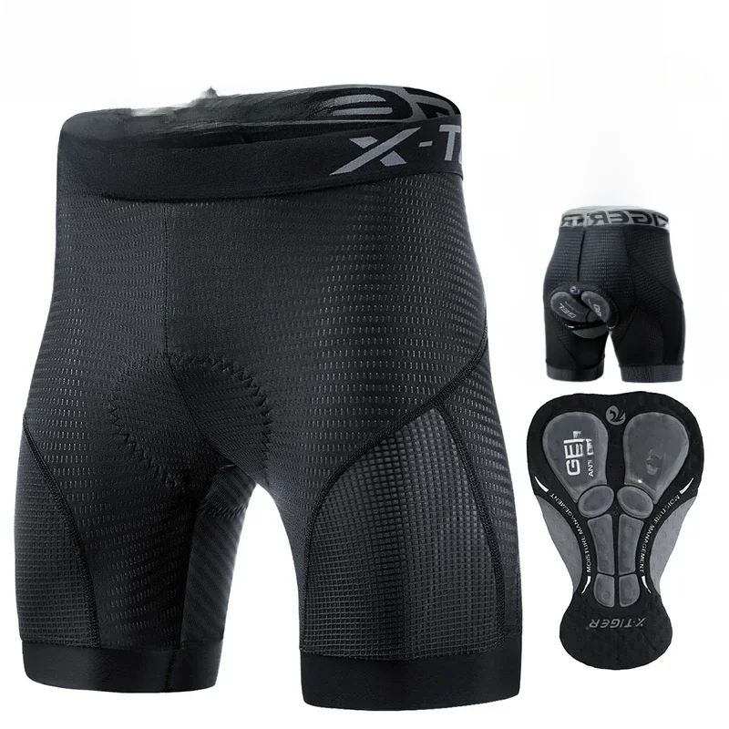 AliExpress X-TIGER Cycling Underwear 5D Gel Pad Breathable Non-Slip Men Bike Shorts Shockproof Bicycle