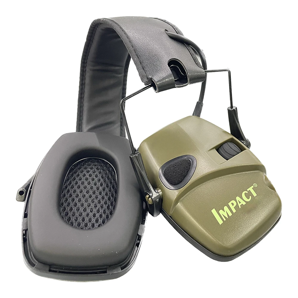 Imagem -02 - Militar Tático Anti-noise Earmuffs Proteção Auditiva Eletrônica Tiro Air Gun Hunting Headphones