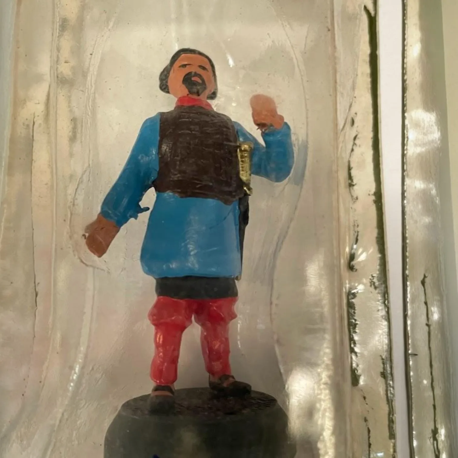 Almirall Palou #   48 figurines en plomb peintes à la main représentant un soldat, échelle 1:32, environ 5-6 cm, miniature, collection historique spécifique de la marque espagnole, sans emballage, emballage blister original pouvant être froissé, base