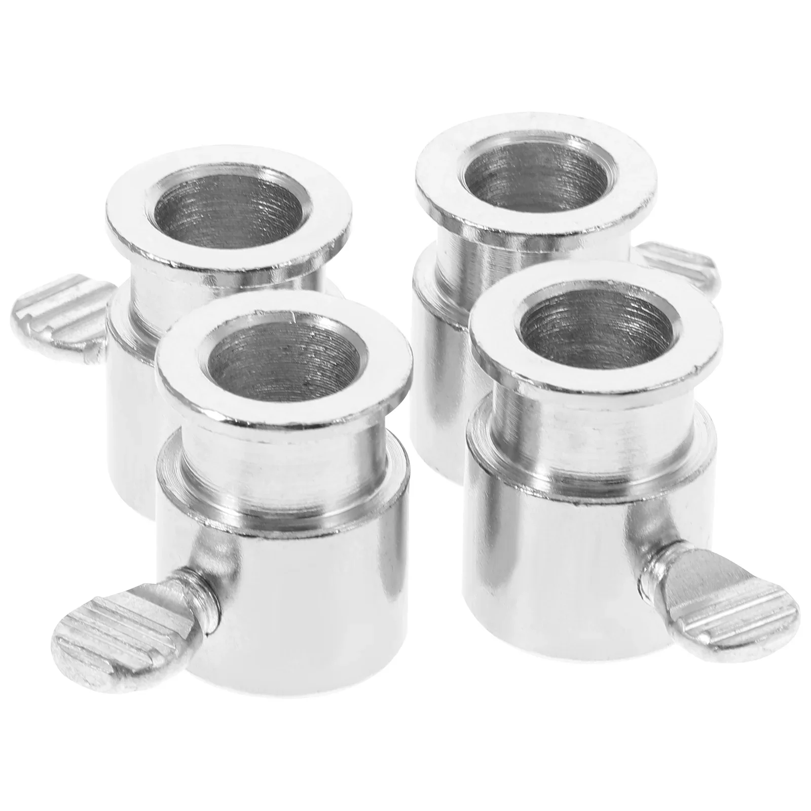 Fourchette à poulet électrique en fer, manchons de limite de gril de Barbecue, outil de Barbecue Durable, accessoires de four à gaz, collier d'arrêt de gril rotatif 4 pièces