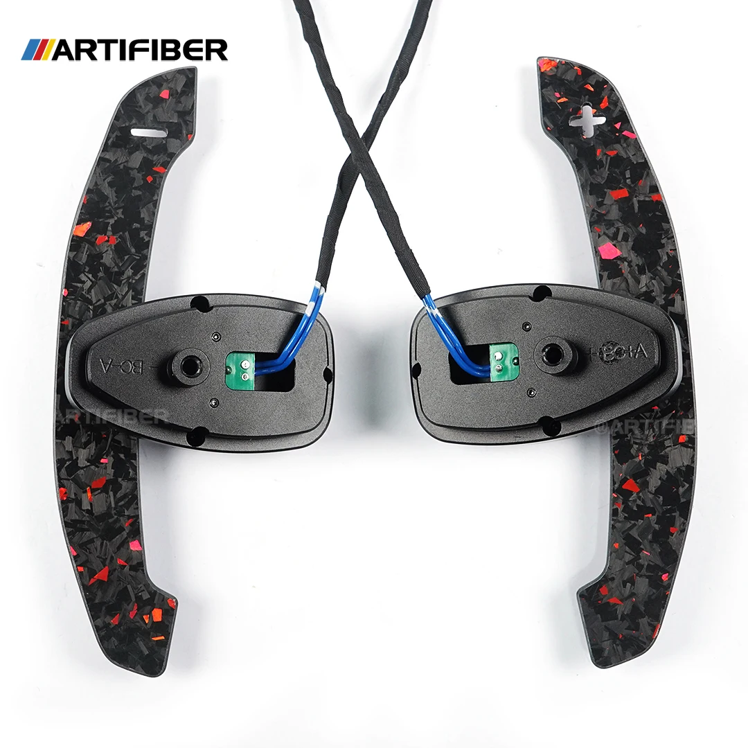 

Магнитные переключатели из углеродного волокна с кованым узором для Mercedes Benz W176 W246 W204 W212 C117 X156 W218 W166 X166GLK 2013-2015