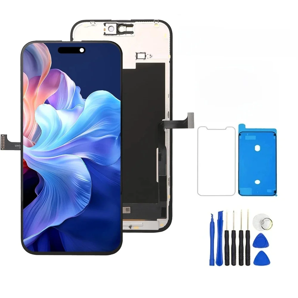incell dla Iphone 15 Pro 15 Plus wyświetlacz LCD ekran dotykowy Digitizer zgromadzenie dla Iphone 15 15 Pro Max wymiana ekranu LCD — zdjęcie 2