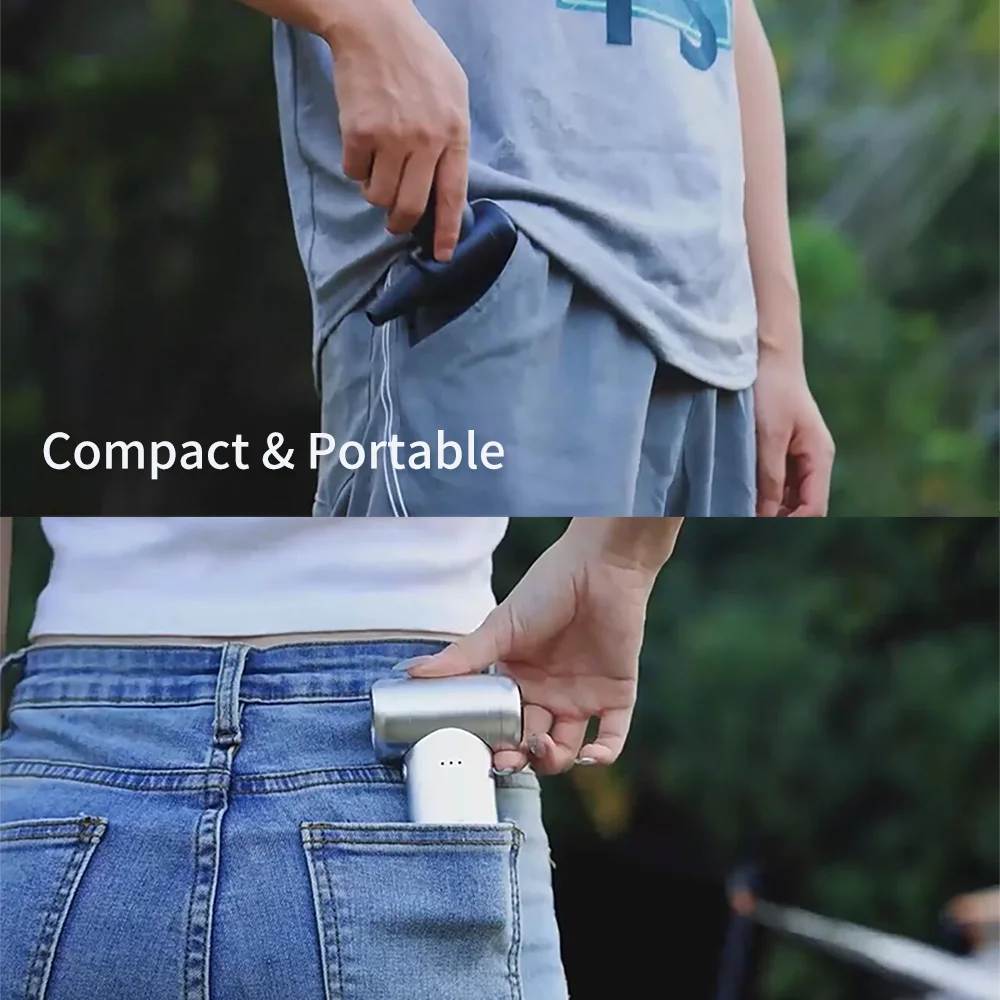 Draadloze Mini Gewelddadige High-Speed Föhn Multi-Functionele Föhn Draadloze Outdoor Föhn