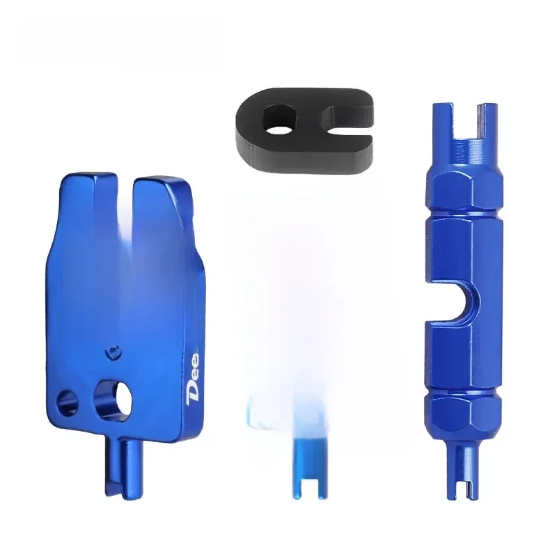 AliExpress DEEMOUNT Bicycle Valve Tool Schrader Presta Core Spanner A/V Nipper Spanner F/V Extender Overhaul Install Service Anodized Alum. Alloy