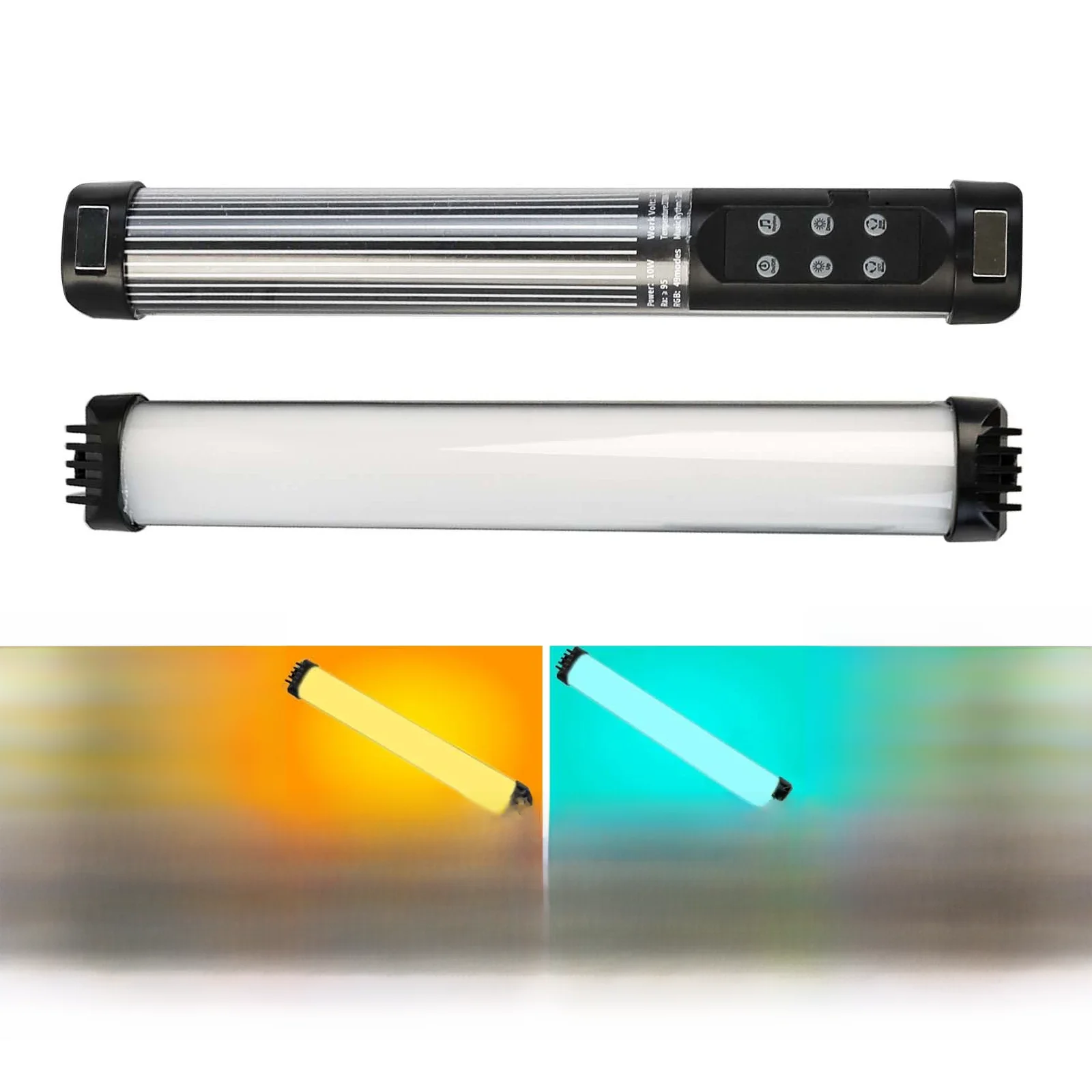 Lumière de remplissage LED aste par USB, éclairage de photographie, flash vidéo LED coloré, déterminer RVB, 2700-7500K