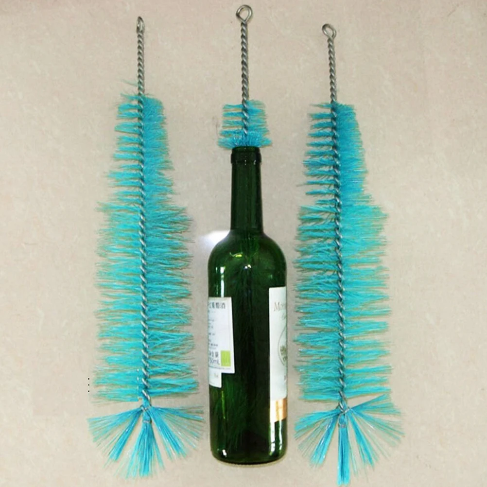 1pcs Wine Bottle Brush Winemaking Cleaning Tool Lengthen Baby Feeder Bottle Brush Washing Cleaner Tool 44cm Beer Bottle Brush