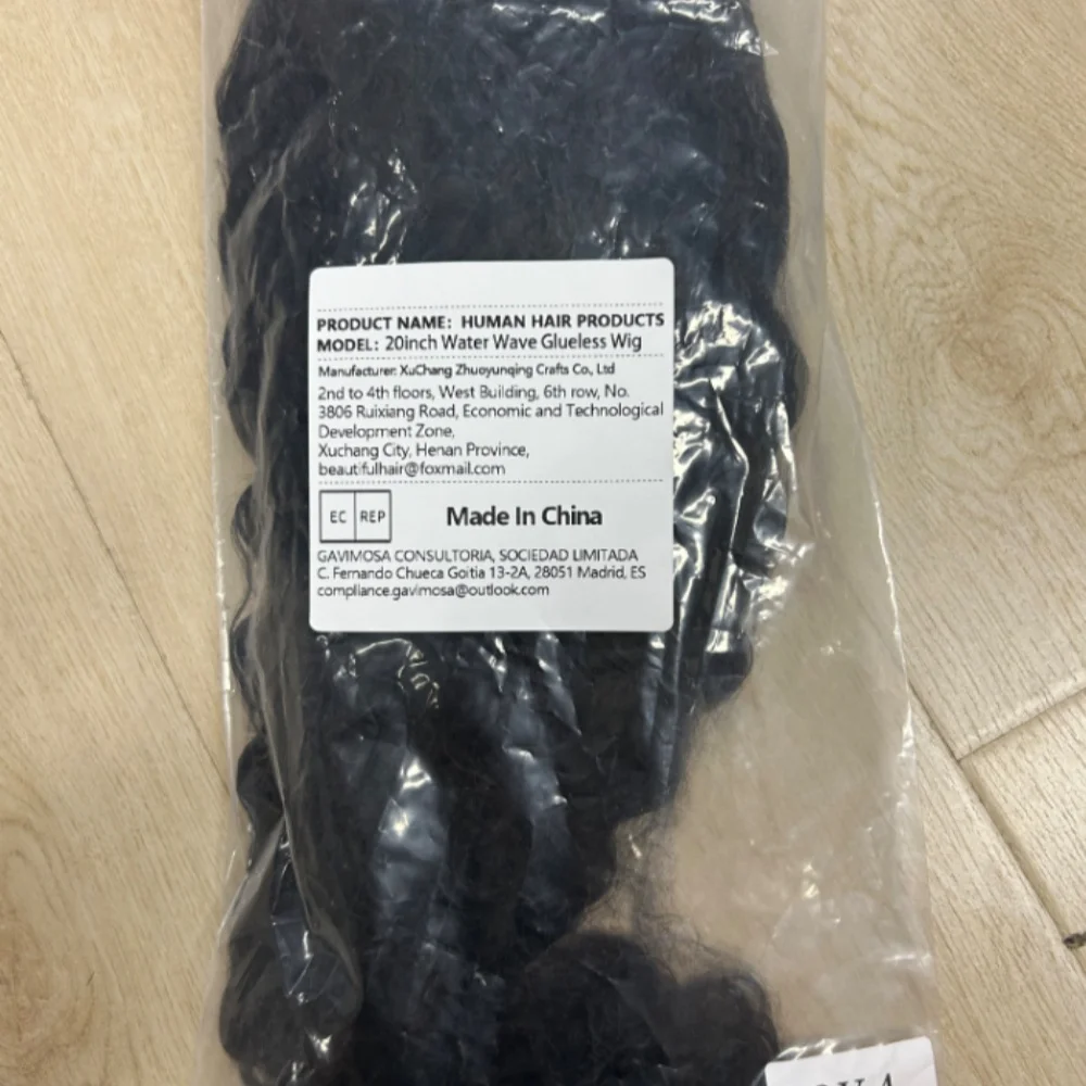 Capelli affascinanti 12A, extension in capelli umani ricci a onde profonde, per crochet, onde naturali, pre-divise, senza nodi, effetto piuma, ciocche nere per trecce