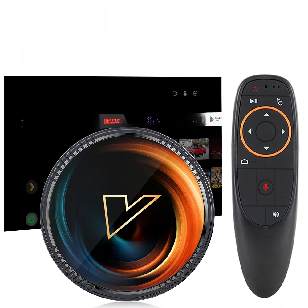 W2 ATV androidtv 11.0 Smart TV Box Amlogic S905W2 Obsługa Google Voice Input 8K Video 4K@60fps AV1 Dual Wifi BT4.0 Odtwarzacz multimedialny — zdjęcie 2