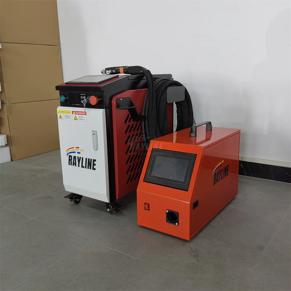3 in 1 Handheld Laser Welding Machine 1500W Water Cooling Fiber Laser Welding Machine Stainless Steel Aluminum Copper Welding
