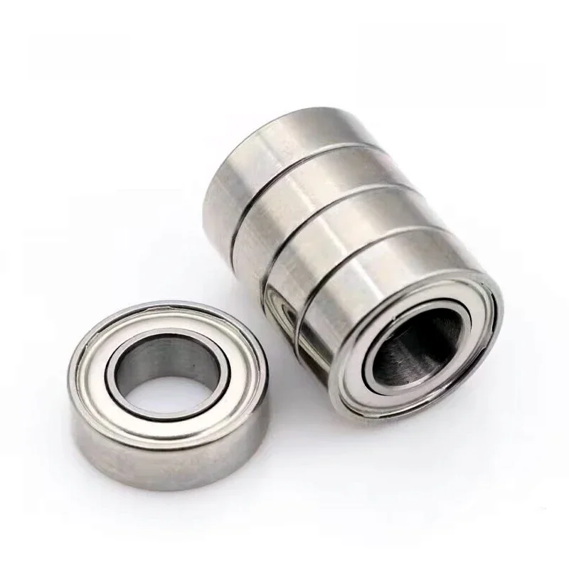 2/5 sztuk kulka głębinowa NSK miniaturowe łożysko MR74ZZ 4*7*2.5mm precyzyjne łożyska stalowe — zdjęcie 2