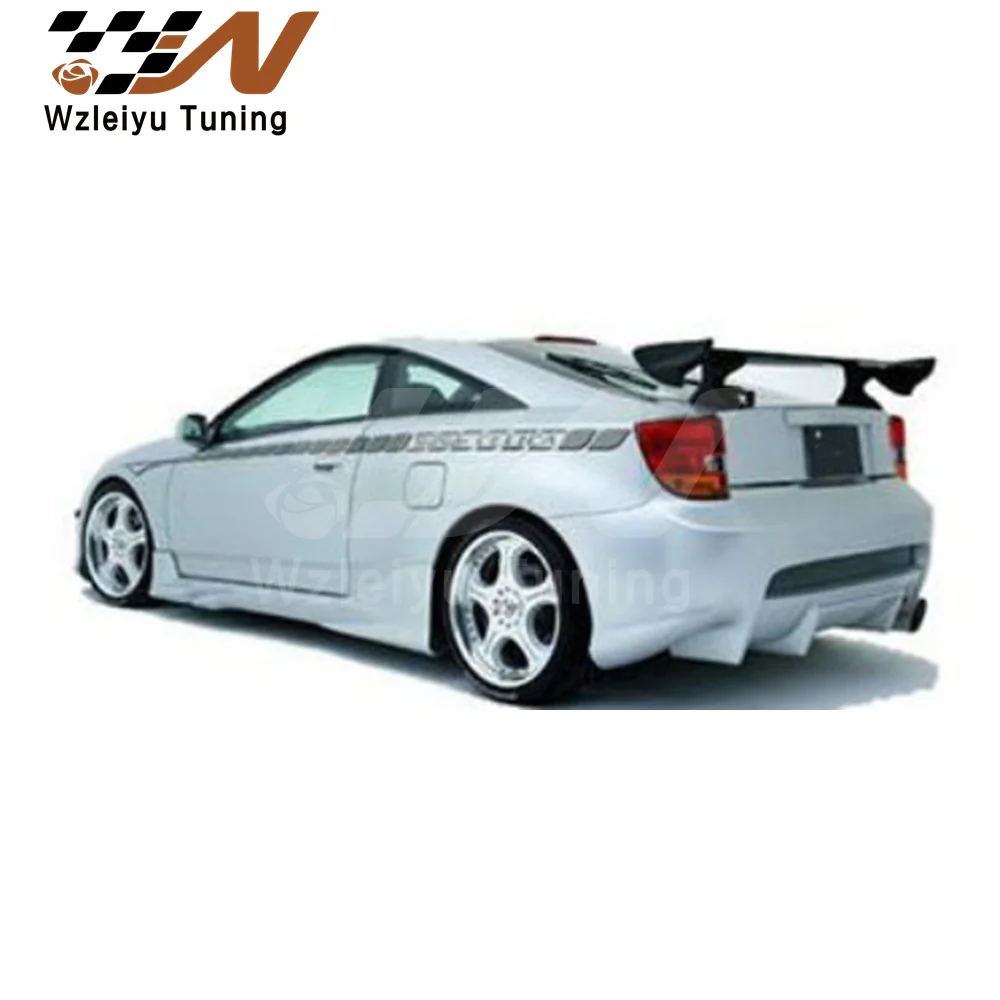 VLSD Style Fiber Glass Body Kit Fit For Celica 00-05 Front Rear Bumper Side Skirts High Quality Fitment