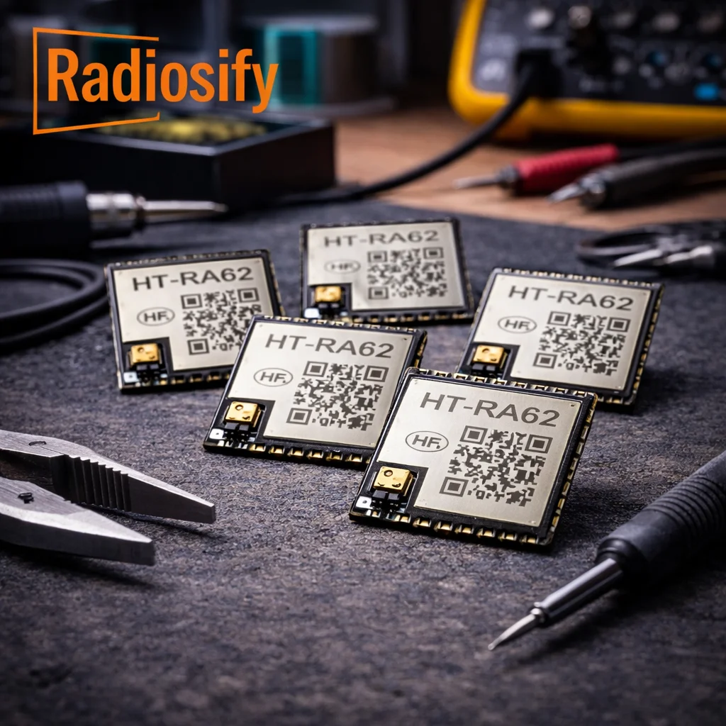 

Heltec HT-RA62 LoRa Module SX1262 Long Range Wireless Transceiver SPI 22dBm High Sensitivity for IoT