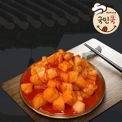 [국민쿡] 전라남도 함평 깍두기 2kg/5kg (100% 국내산)