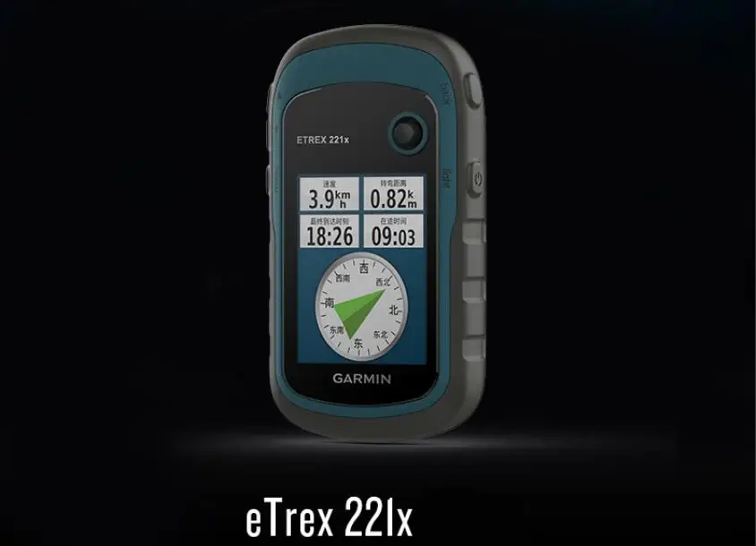 Original eTrex 221X Outdoor Handheld GPS GLONASS Navigator Coordinate Position Indicator Acre Measure cycling and hiking