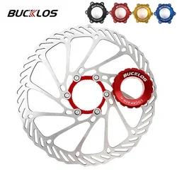 BUCKLOS Center Lock Cover 6-Hole Adapter Mountain Bike Centerlock Lockring Cover Conversion Disc Brake Rotor Adapter Cover