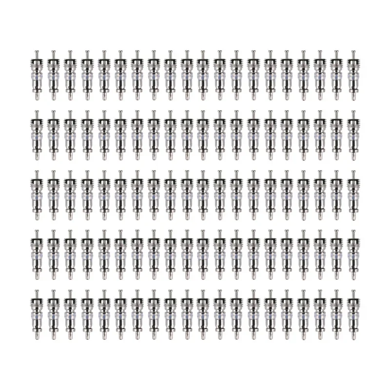 AliExpress 100pcs Schrader Valve Core for Auto AC Air Conditioning  Bike Bicycle Tire HVAC Replacement