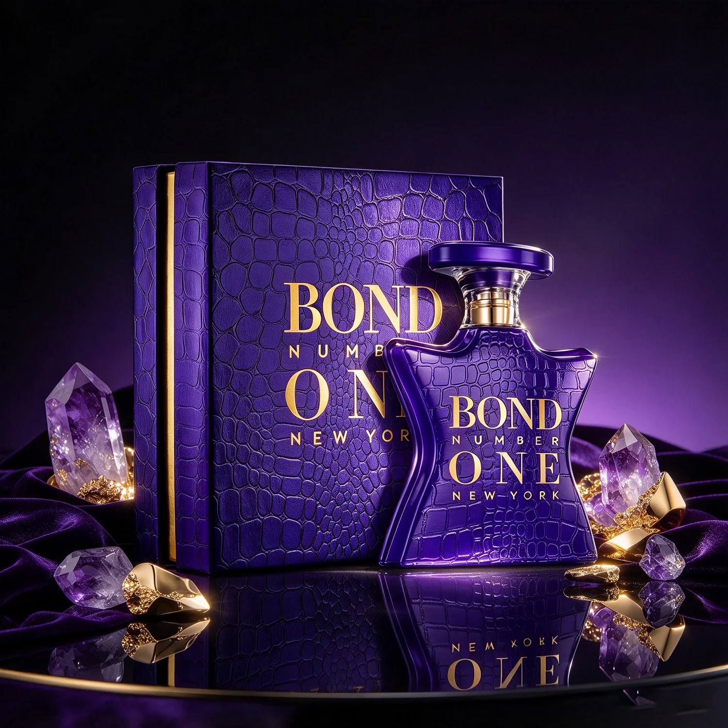 Bond No. 9 New York Bond Number One Eau de Parfum Spray for Unisex – Warm Amber Woody & Spicy Scent, Bergamot, Cedarwood & Vanilla, Long-Lasting Luxury Fragrance, Perfect Gift, 3.4 fl oz / 100 ml