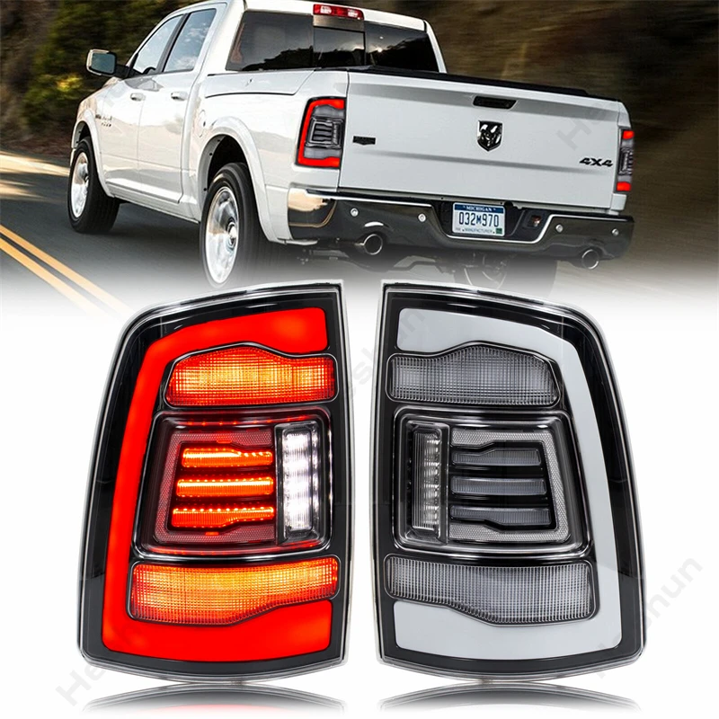 

2 Pieces LED Tail Lights Assembly For Dodge RAM 1500 2500 3500 V6 V8 2009 2010 2011 - 2018 Taillamp Taillight Rear Brake Lamps