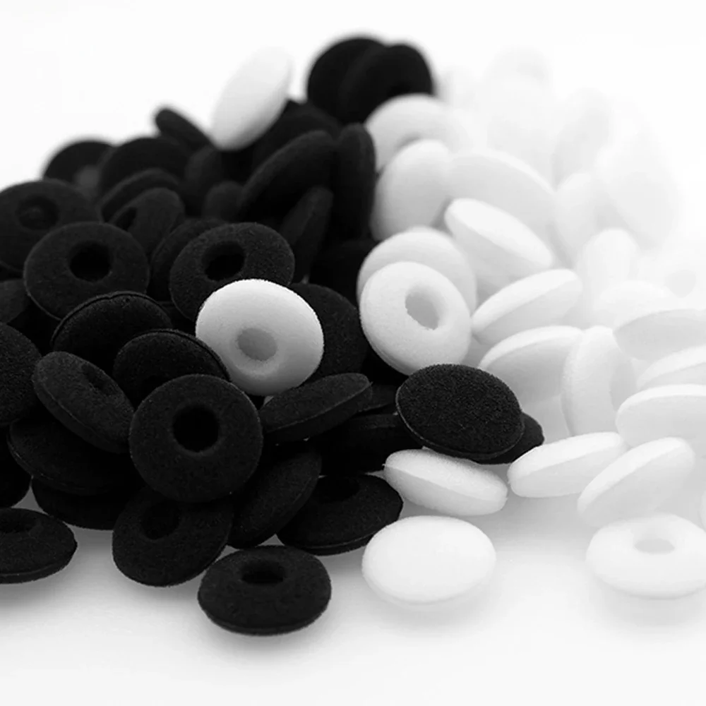 FAAEAL 15 paires d'oreillettes de remplacement, embouts pour écouteurs en mousse souple, coussins d'oreille, housses en éponge pour AirPods iPod