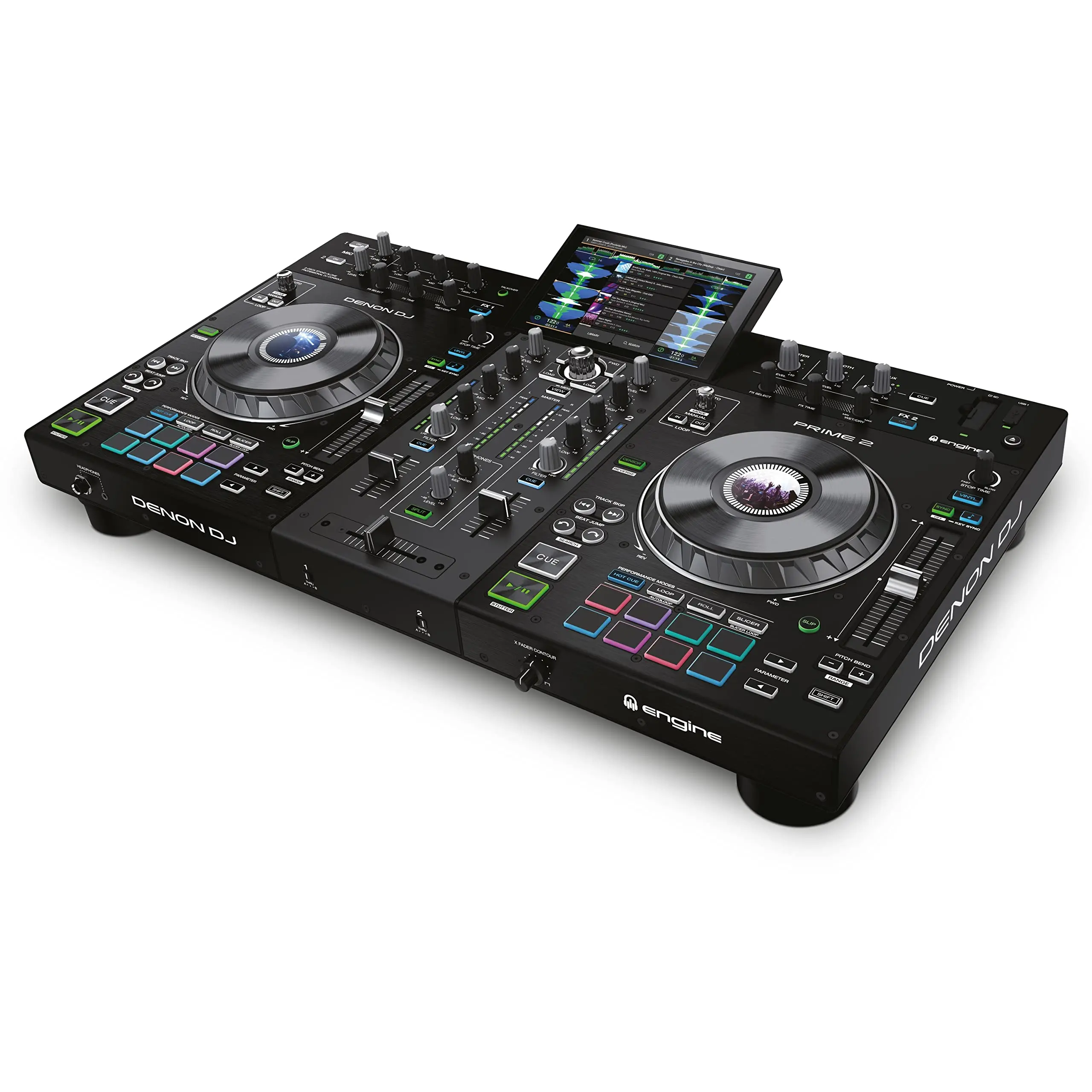 أعلى المبيعات على Denon DJ SC LIVE 4 - وحدة تحكم DJ مستقلة، خلاط ذو 4 قنوات، بث غير محدود لموسيقى Amazon،