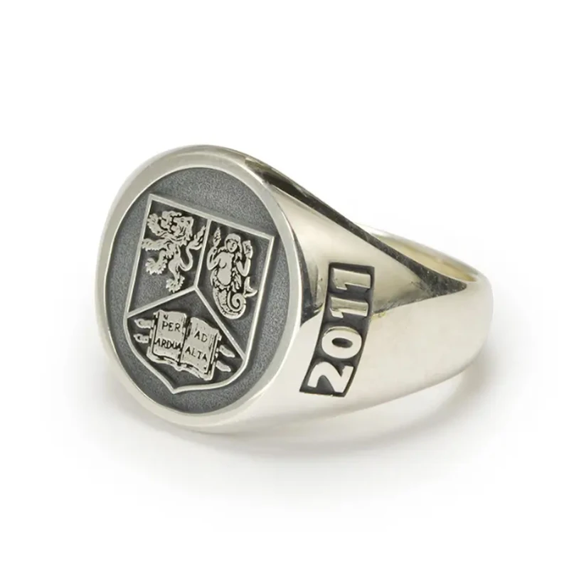 

Кольцо из стерлингового серебра 925 пробы с монограммой, индивидуальный логотип, 3D гравировка, начальная буква, персонализированные винтажные мужские ювелирные изделия, обручальные кольца