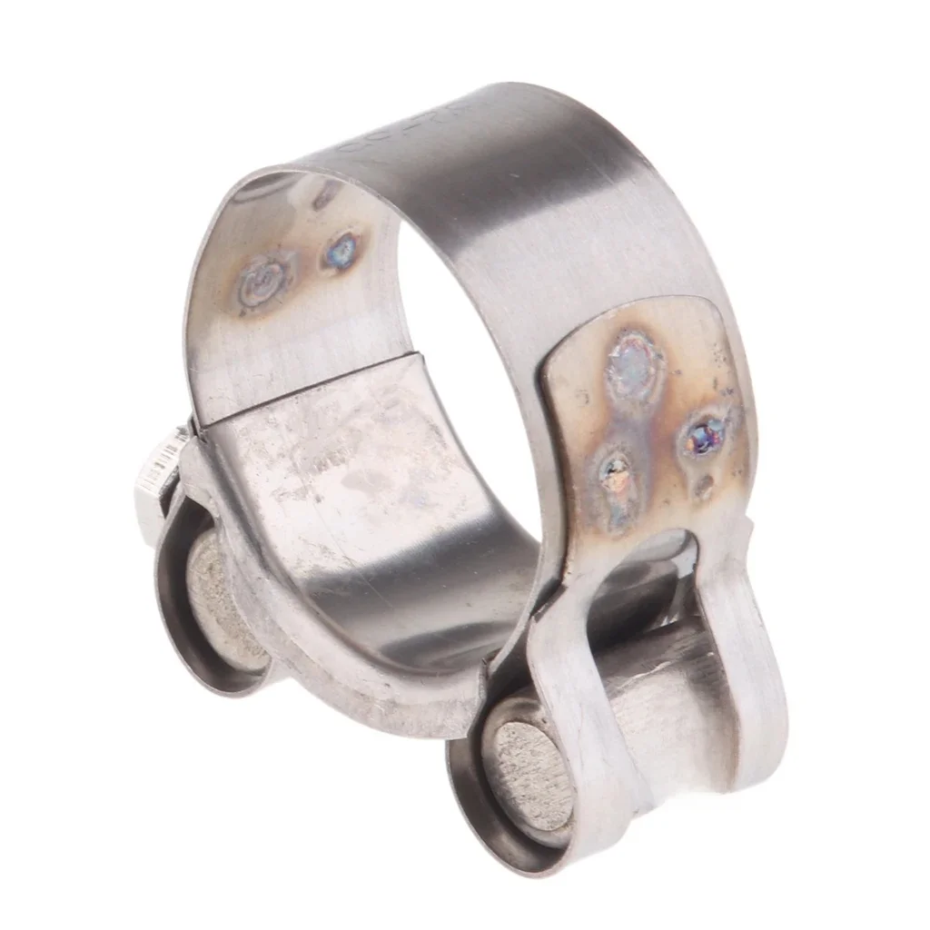 Pince de Silencieux en Acier Inoxydable pour Moto, 32-55mm, Accessoires