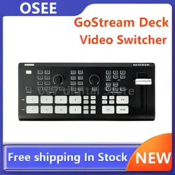 Osee GoStream Deck HDMI Video Mixer Switcher 4 Channel HDMI Receiving NDI Updatable Video Switcher Mixer For Live Streaming