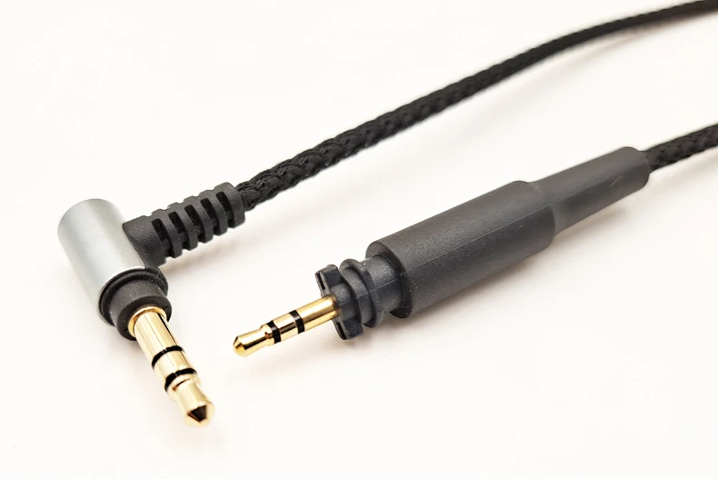 Shure srh840asrh440aヘッドフォン用の4フィート/5フィート/6フィート/9フィートナイロンオーディオケーブル