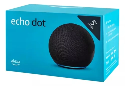 Caja de sonido Alexa Echo Dot 5 con sonido de acristalamiento