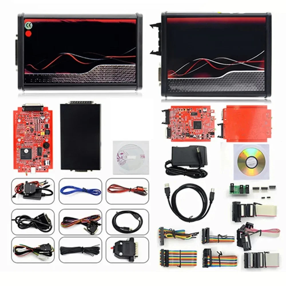 Outil de réglage de programmation ECU, Version ue, pour Kess V2 V5.017 OBD2 V7.020 pour KTAG, micrologiciel, voiture, camions, logiciel maître BDM, PCB rouge