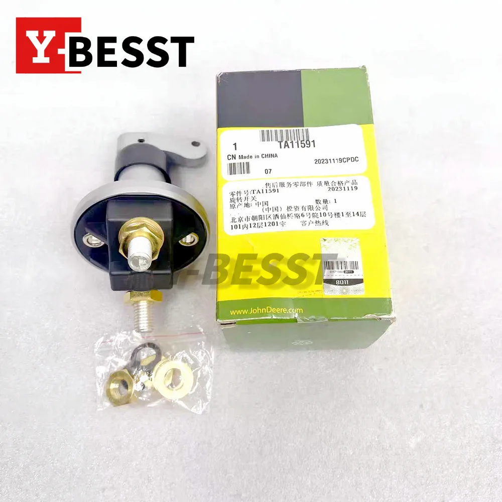 

6E1504 Tractor Accessories 1404 C440 Battery Power Cut-off Switch TA11591 , Stand TA16933