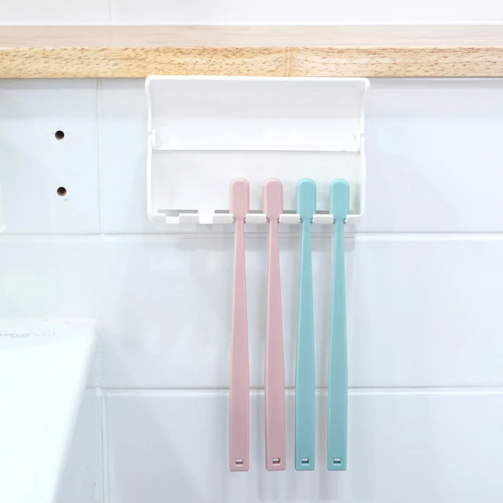 [Made in Korea]Changshin Living Strong Adhesion Mini Toothbrush Holder compact hygienic easy access