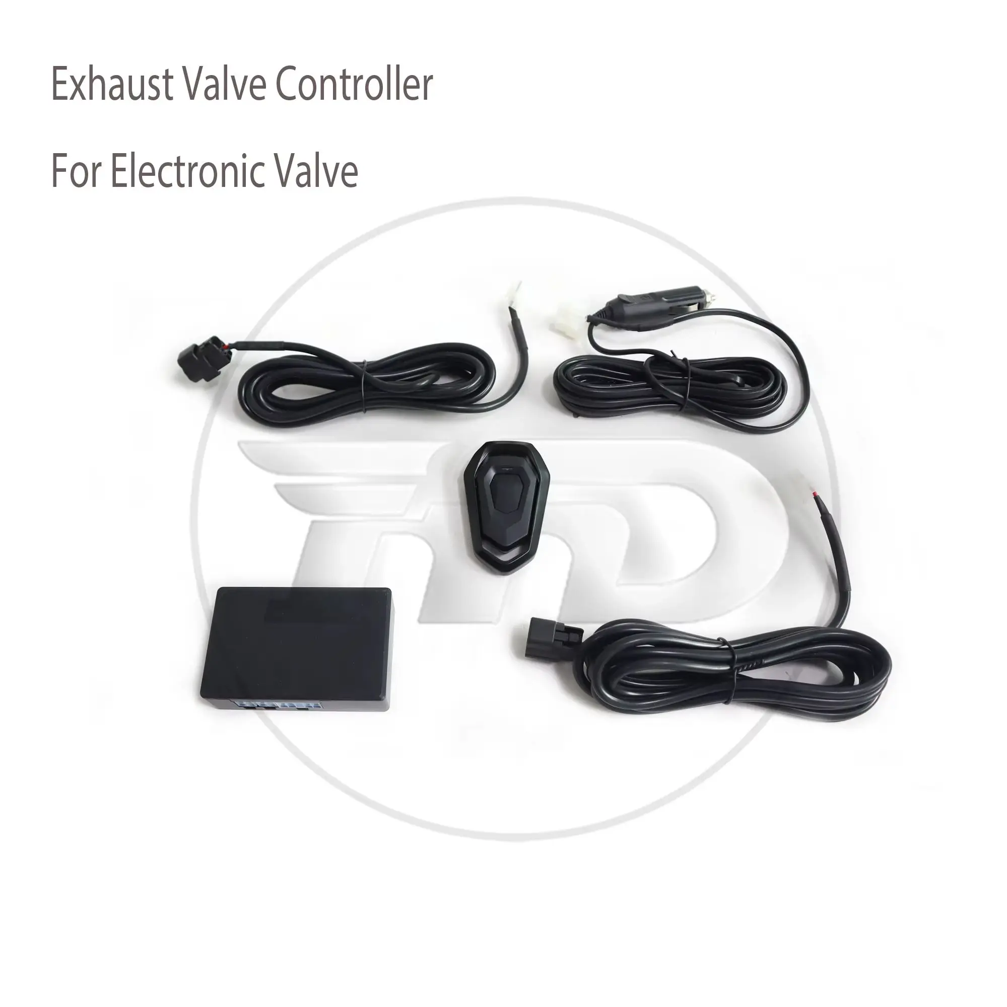 Car Exhaust System Valve Controller 12 Volt Electronic Valve Remote Control For Dual Valves