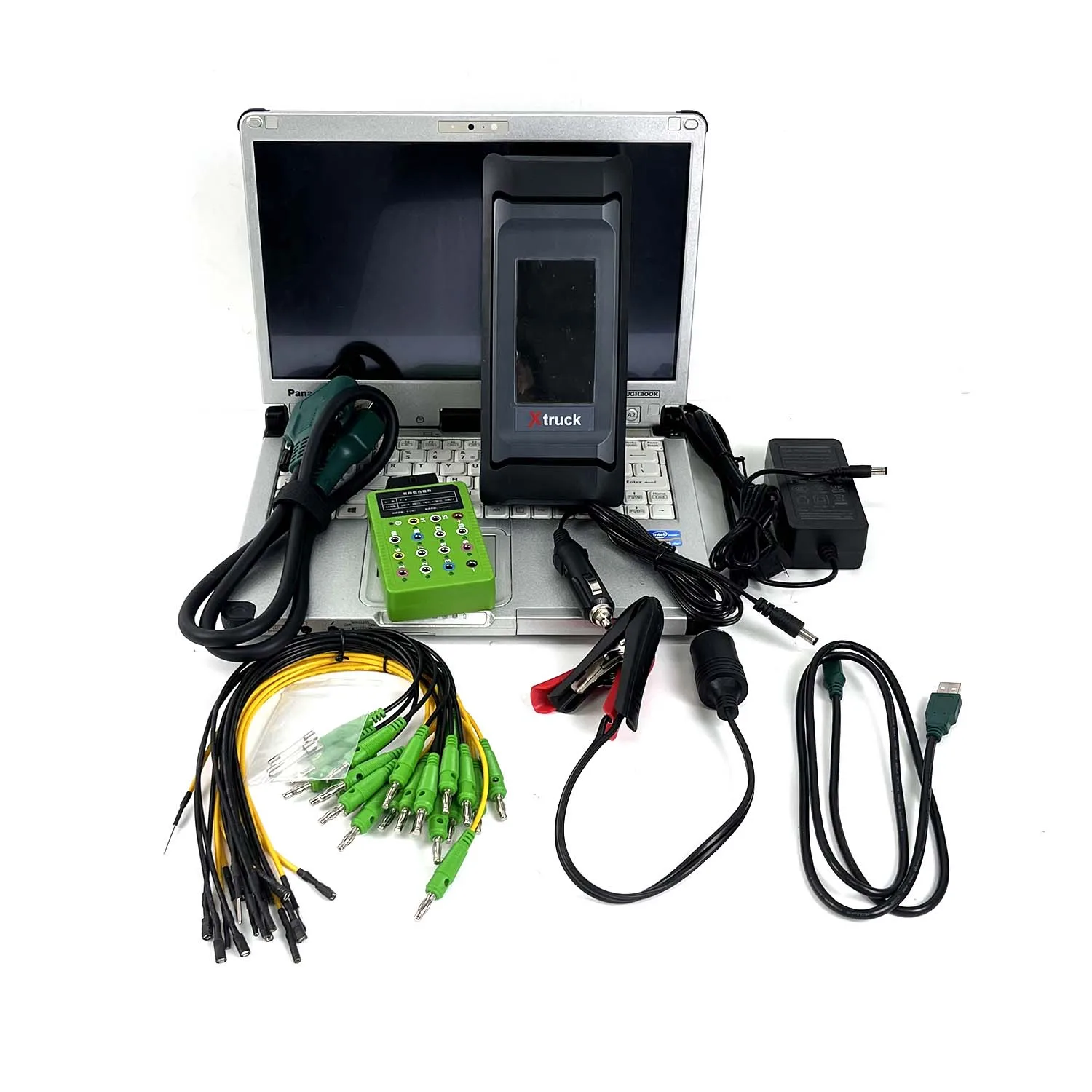 New Xtruck Chassis Inspection ABS/EBS/RCS ZF gearbox FAST SINOTRUCK special Inspection tool and CFC2 Laptop
