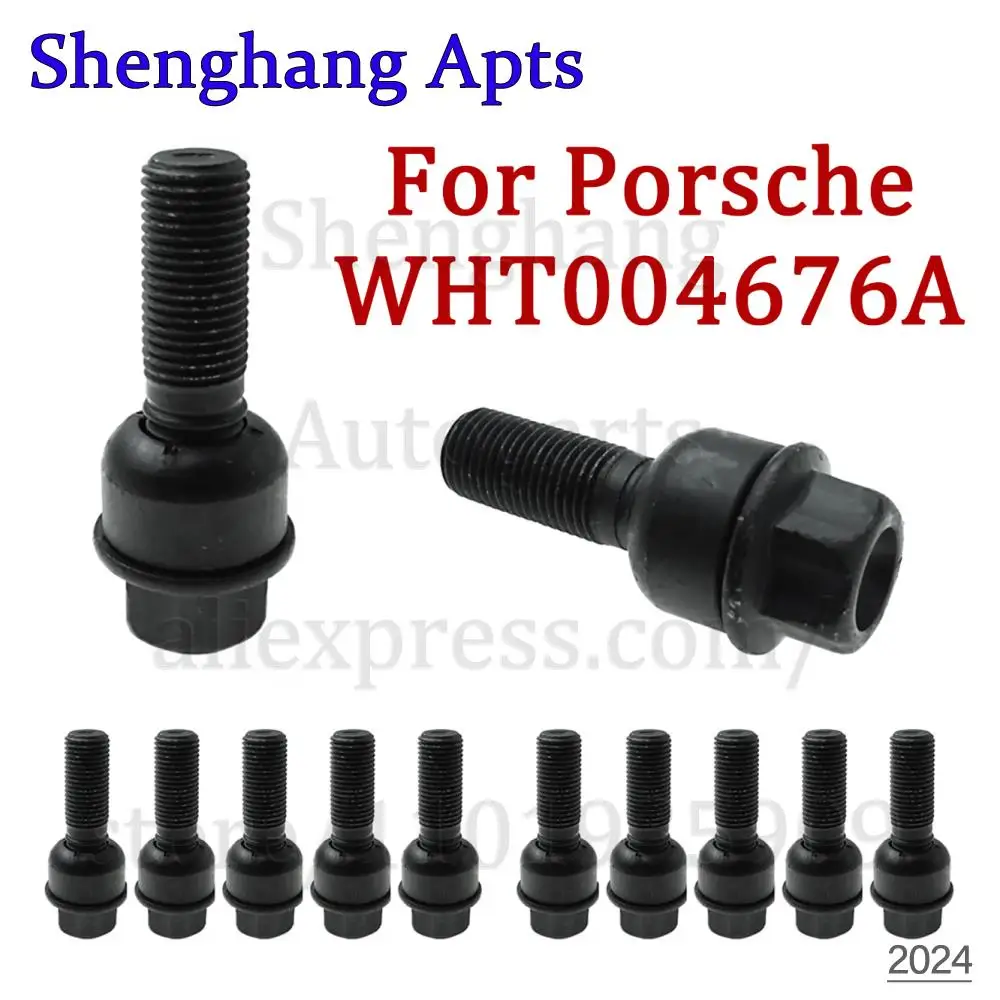 M14*1.5*49 Wheel Lug Bolt WHT 004 676 A,WHT004676A For Porsche 911 991 997 Cayman Panamera 970 Boxster 987 Cayenne 9YB 92A 9YA