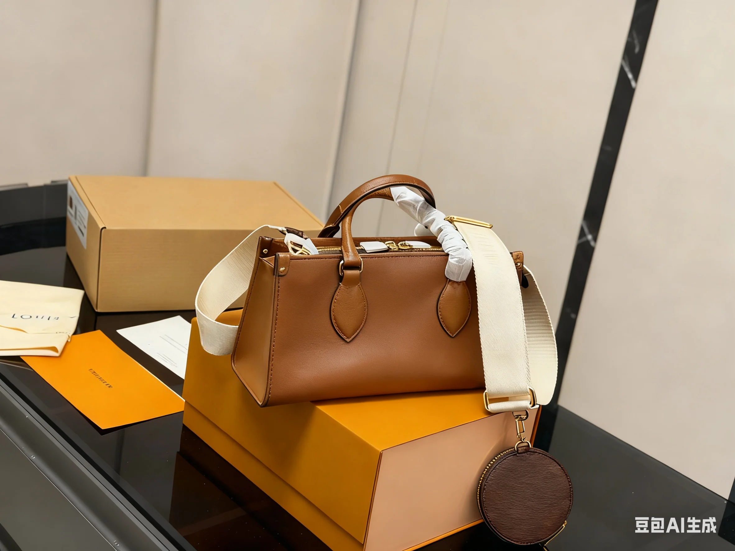 

2025 Autumn/Winter Women's Fashion Versatile One Shoulder Handheld Shopping Bag SU186