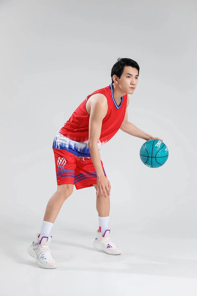 Men/Kids Custom Basketball Jersey Sleeveless Shirt 100% Polyester Breathable Professional Uniforms Kits