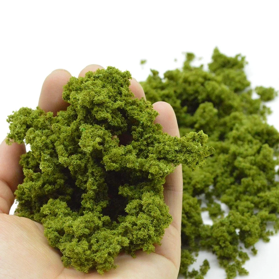 Éponge en poudre d'arbre Miniature 10G, matériaux de fabrication d'arbres, bricolage de modèles, aménagement de Train ferroviaire, paysage militaire pour Diorama