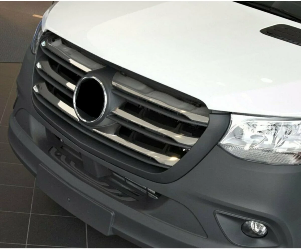 For Mercedes Benz Sprinter W907 chrome front grille car accessions exterior details car accessions parts Affordable Price