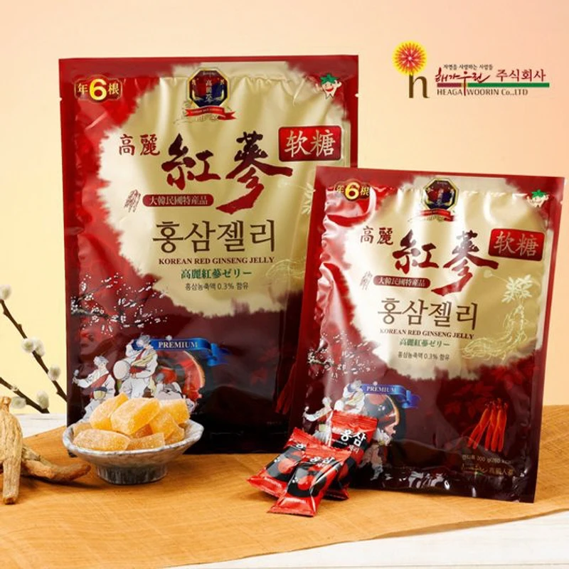 6 years old Korean red ginseng jelly 450g x 4 bags