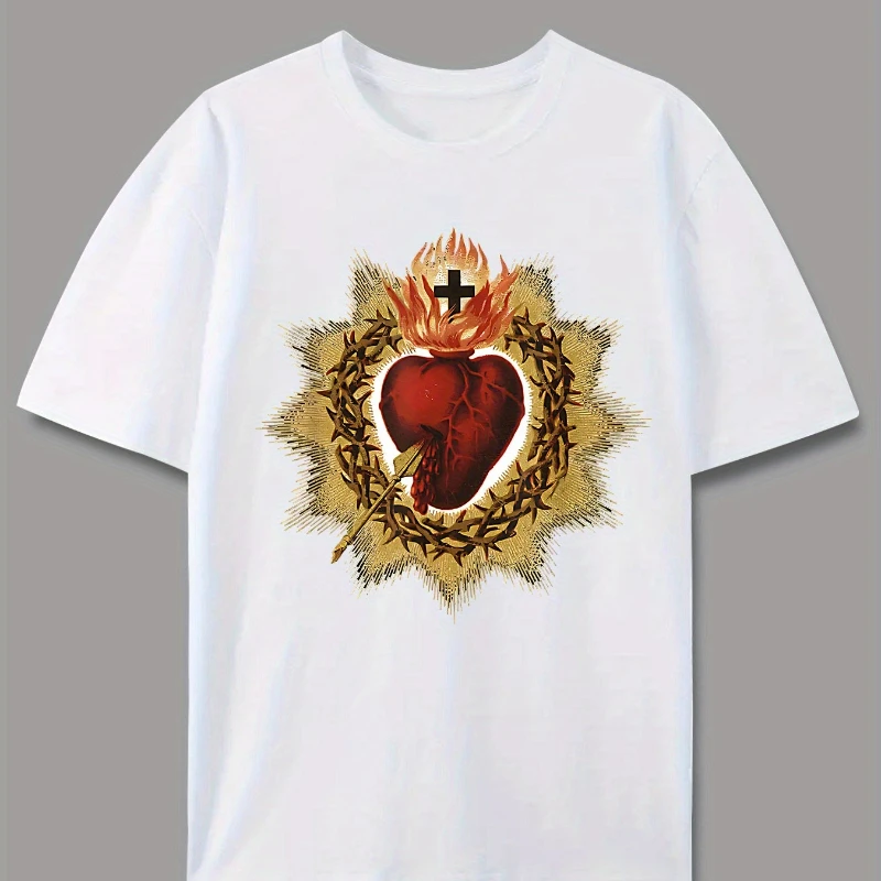 

This classic crew-neck short-sleeve tee is made from 100% pure cotton, boasting a substantial 200g fabric weight and sourced fro