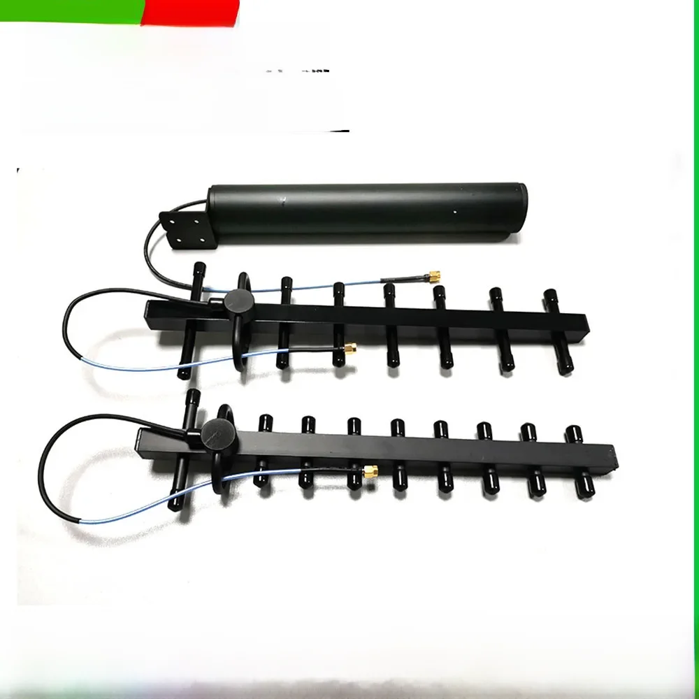 1.5Ghz 2.4Ghz 5.8Ghz Antena Yagi 12dB Anteny kierunkowe o wysokim wzmocnieniu do WIFI GPS Beidou Drone Ham Radio RF wzmacniacz mocy — zdjęcie 2