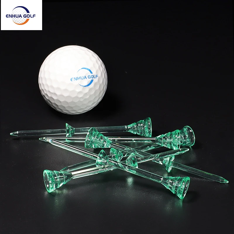 50 Pcs Plastic Golf Tees New Summer Color Durable Small Cup Tee  Reduce Friction Unbreakable Tee for Men Women Golfer