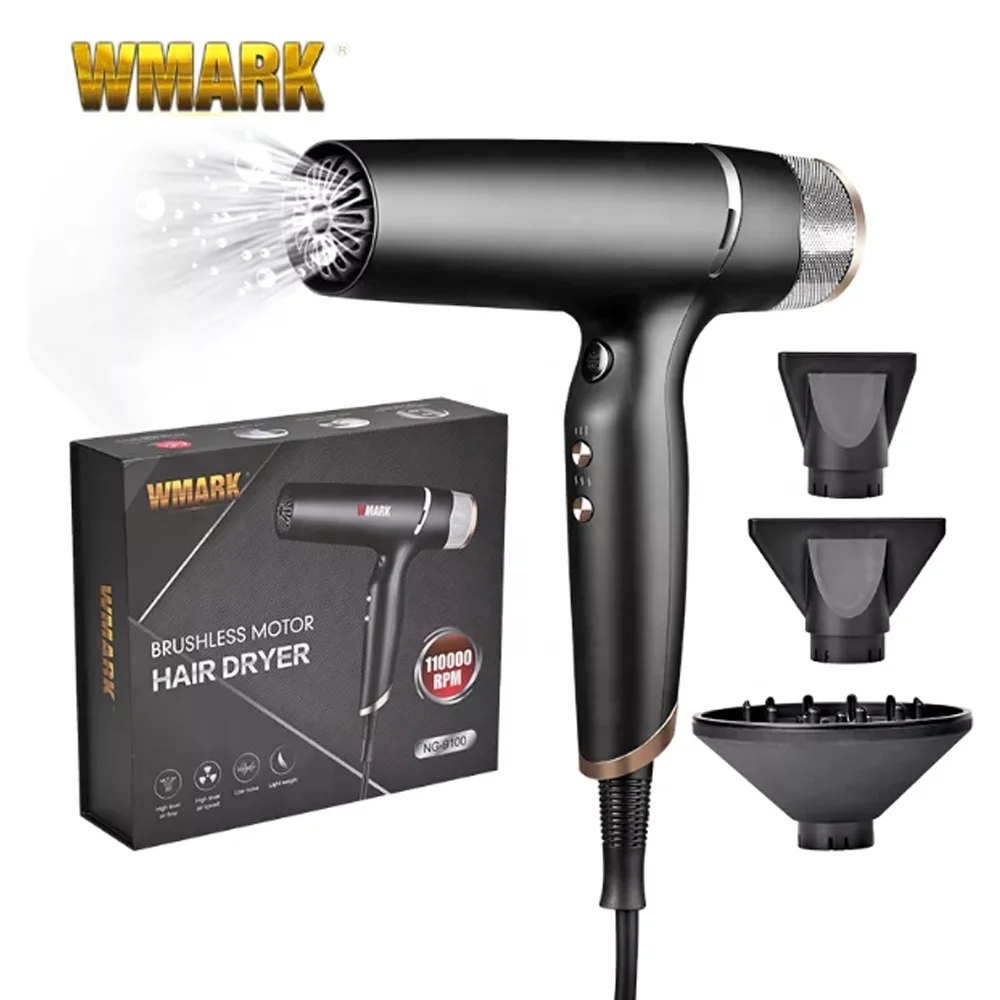 مُجَفِّف شعر خفيف للغاية من نوع SuperLive: تقييم شامل لجهاز Wmark NG9100 بقدرة 110 فولت