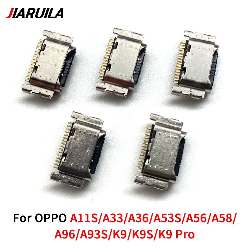 

2Pcs For OPPO A11S A32 A33 A36 A53S A93S A58 A53 USB Charging Port Dock Socket Plug Charger Connector
