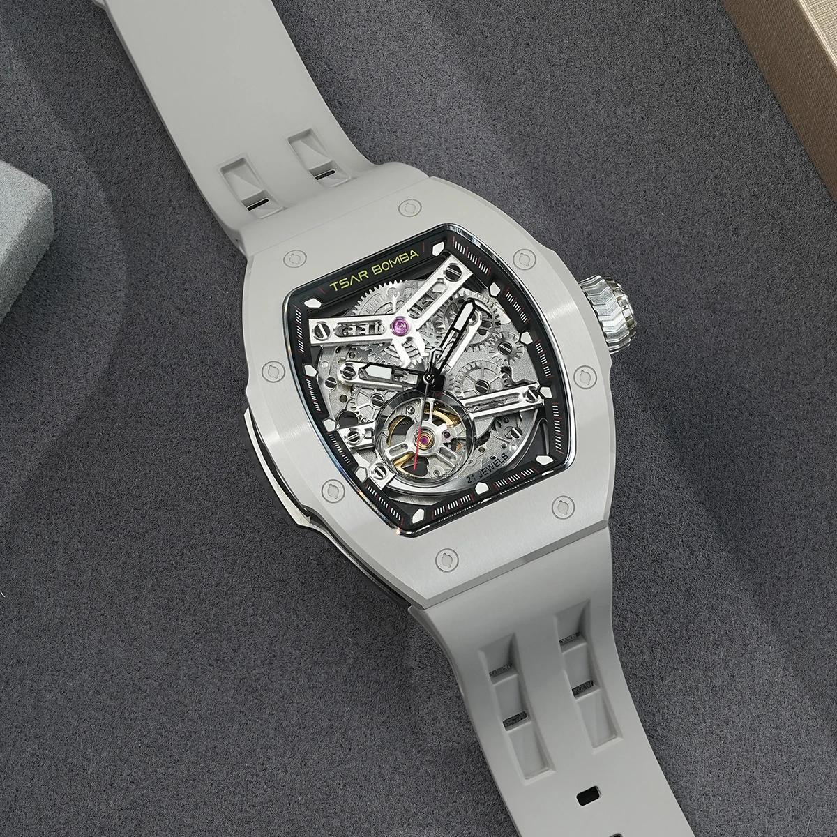 TSAR BOMBA Luxury Customizable - Luxury Watch Rubber Strap review and price