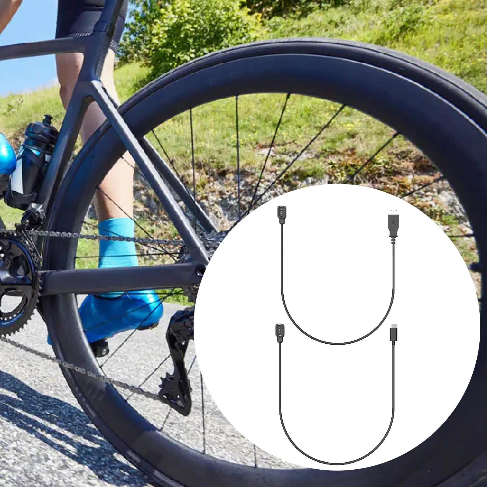 

59-дюймовый кабель для зарядки велосипеда, кабель переключения передач, зарядное устройство для аккумулятора, зарядный кабель, аксессуары для велоспорта для R9200P USB Di2