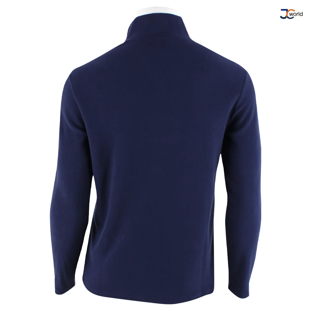 تي شيرت صوفي بأكمام طويلة من JCworld للرجال ، نصف سحاب لأعلى ، بأكمام طويلة ، ملابس يومية ، مقاس كبير ، YT19 ، شتاء ، 1 + 1 ، 95 إلى توي #2