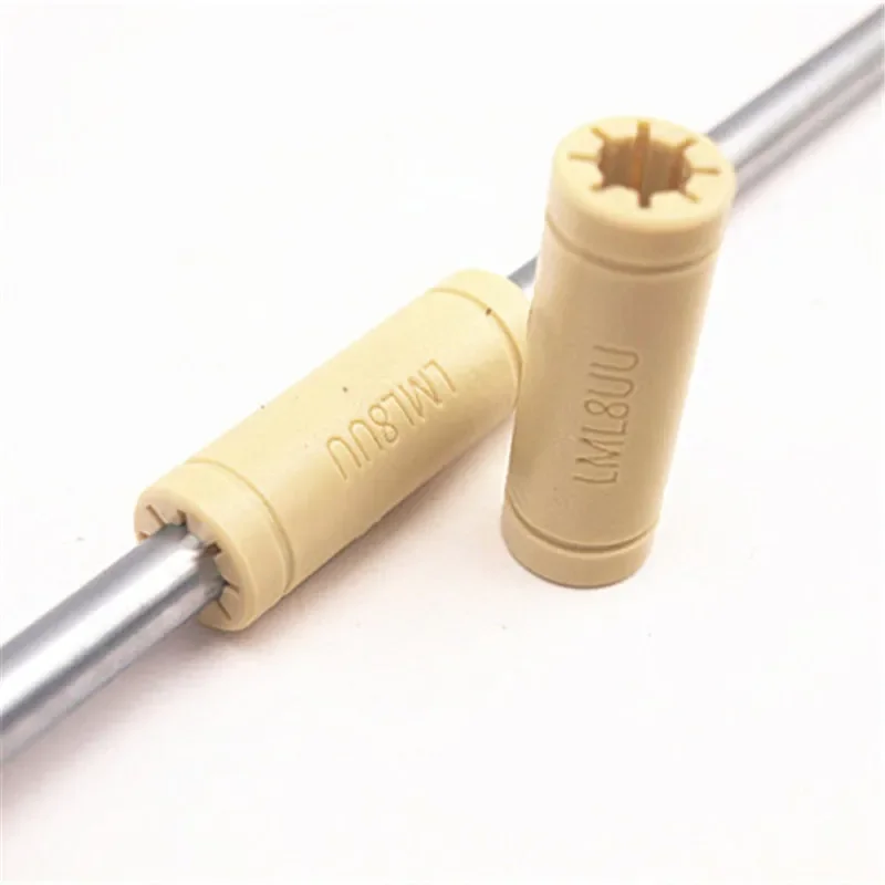 1 szt. Stały polimer LM8LUU łożyska liniowe tuleja LM8LUU 8MM 8*15*45mm Prusa dla Mendela DIY CNC Motion — zdjęcie produktu 6
