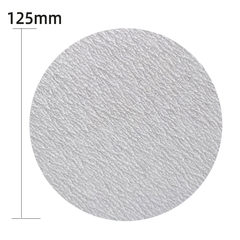 

5 Inch Non-Porous Dry Sandpaper 125mm Abrasive Plush Self-Adhesive 80-600 Grit for Sanding and Polishing Car Panels and Wood